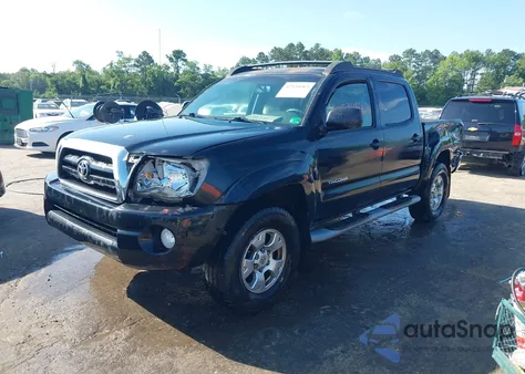 2008 Toyota Tacoma Double Cab из США, поврежденный, VIN 5TELU42N78Z511279